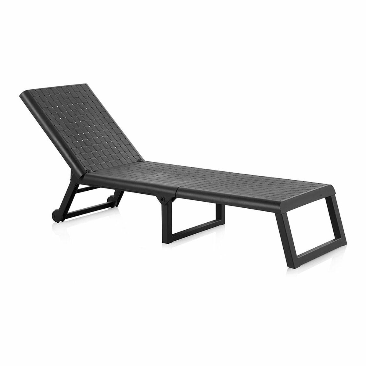 Tumbona SP Berner Plegable Wengue 58 x 42 x 199 cm