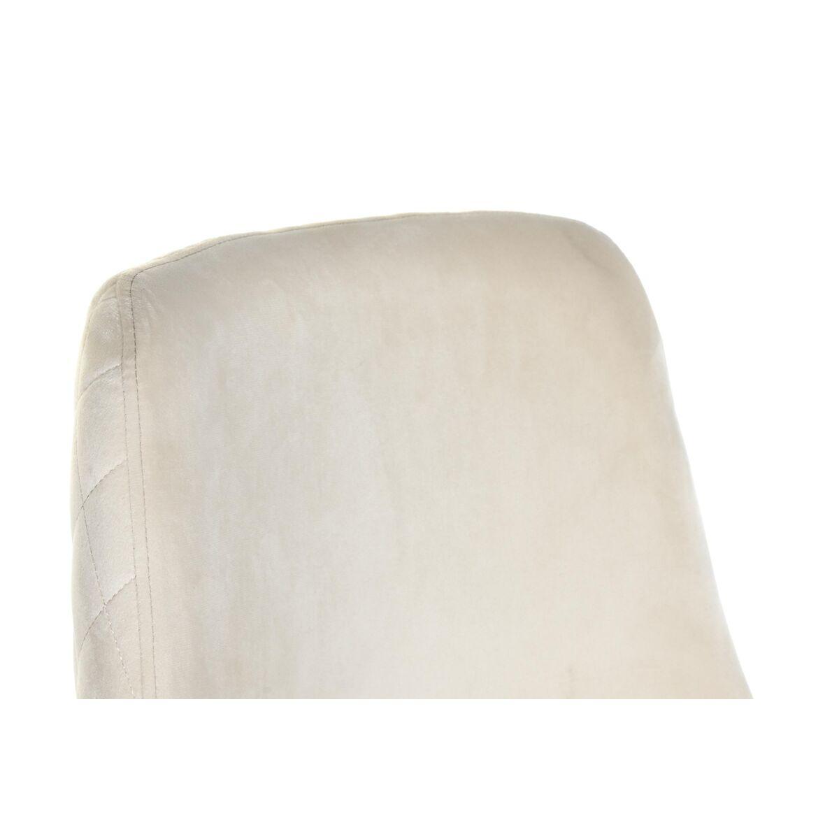 Taburete DKD Home Decor Negro Beige Metal Bicolor (51 x 68 x 110 cm)