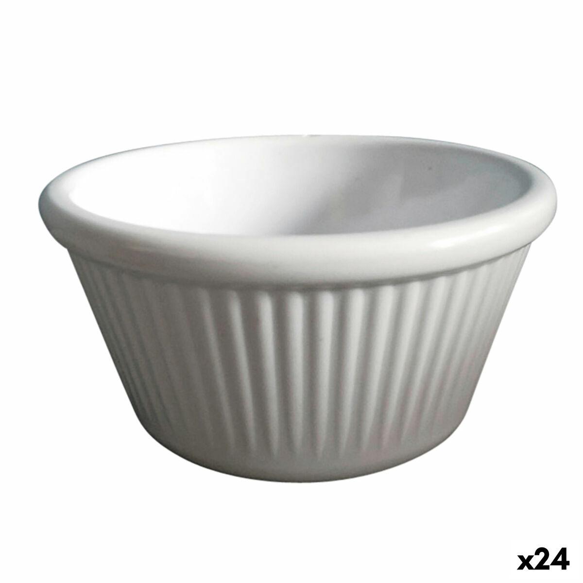 Ramequín Quid Professional Melamina Blanco Plástico 7 x 7 x 3,5 cm Ramequín (24 Unidades)