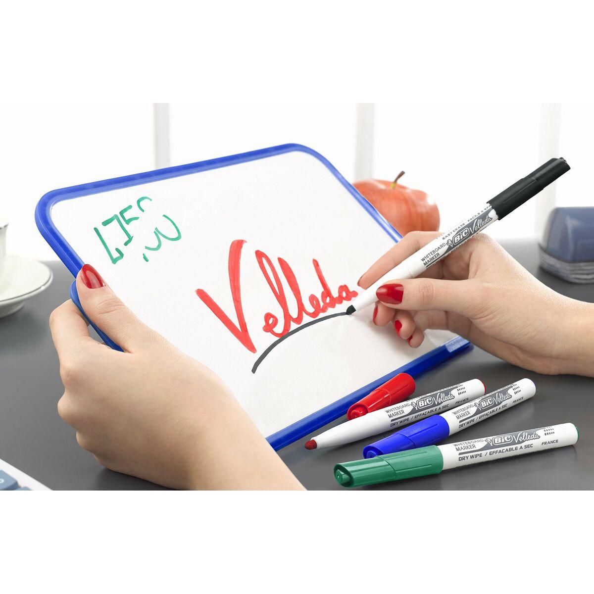 Rotulador Bic Velleda 1741 Pizarra blanca Rojo (12 Unidades)