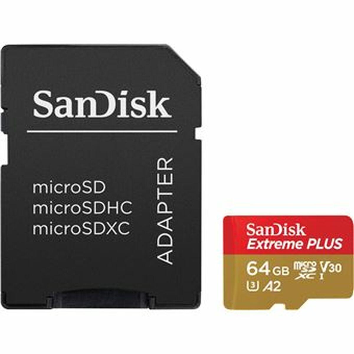 Tarjeta de Memoria Micro SD con Adaptador Western Digital SDSQXBU-064G-GN6MA