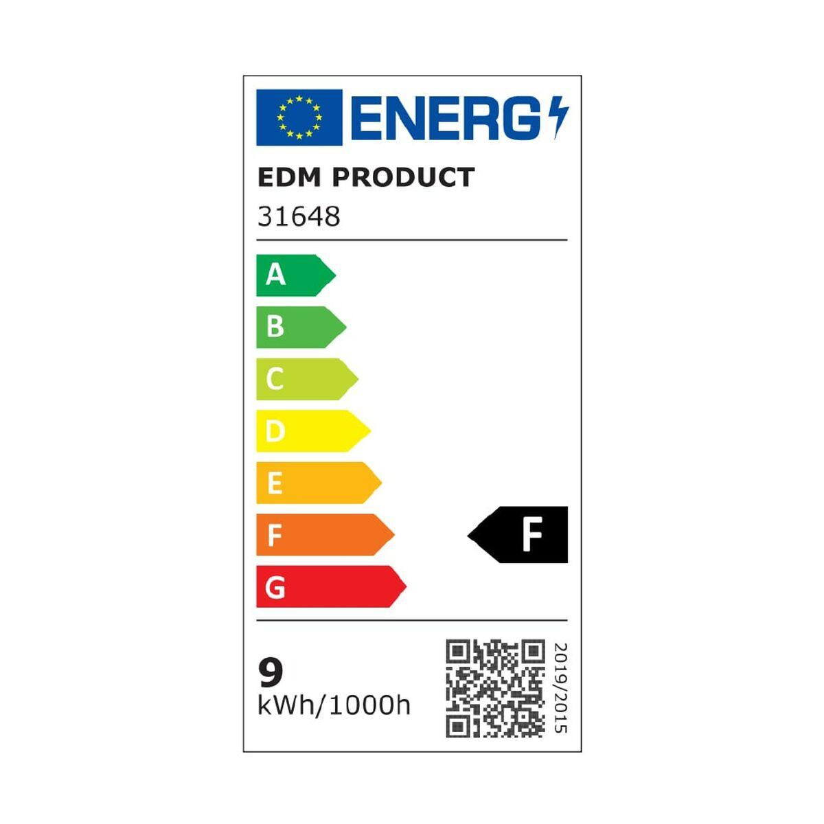 Bombilla LED EDM 31648 F 9 W 806 lm Empotrable (6400 K)