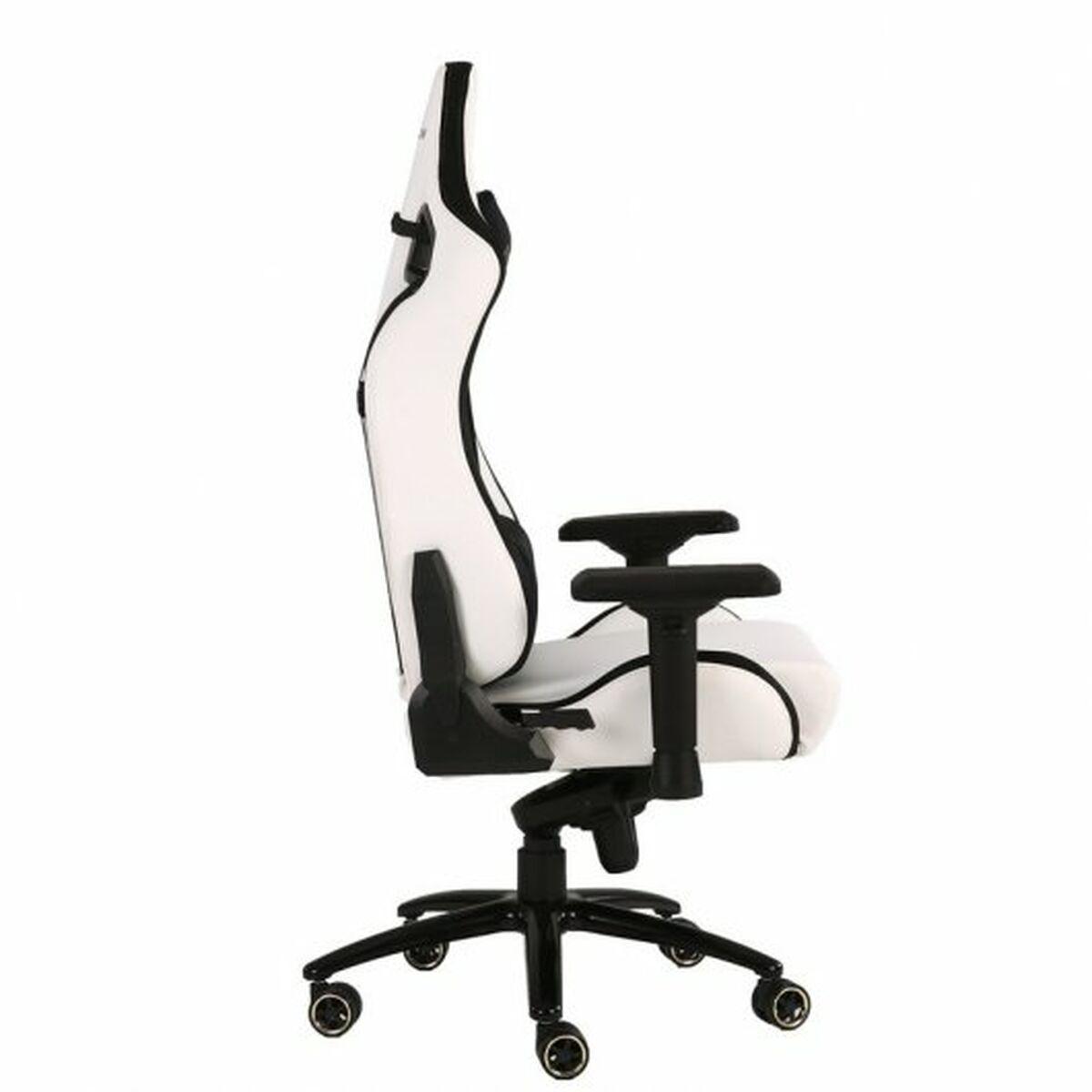 Silla Gaming Forgeon Acrux Leather Blanco