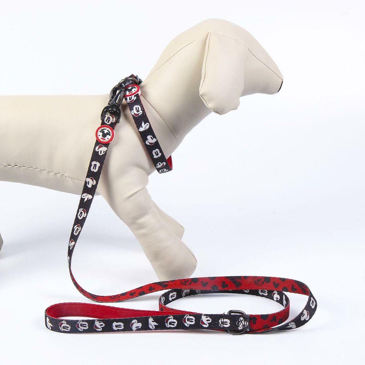Correa para Perro Mickey Mouse Negro S