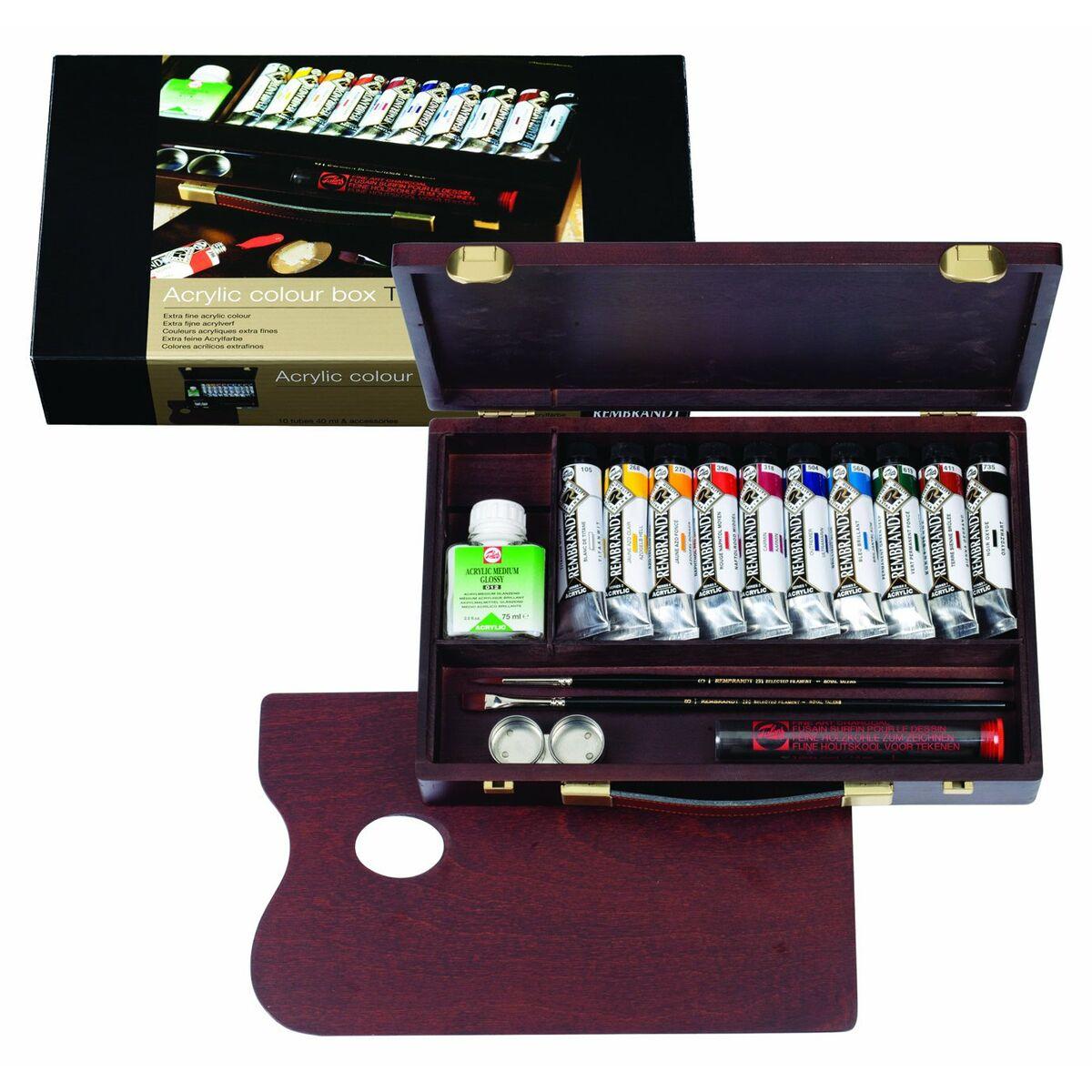 Set de pintura Talens Rembrandt Pintura acrílica 15 Piezas Multicolor 40 ml