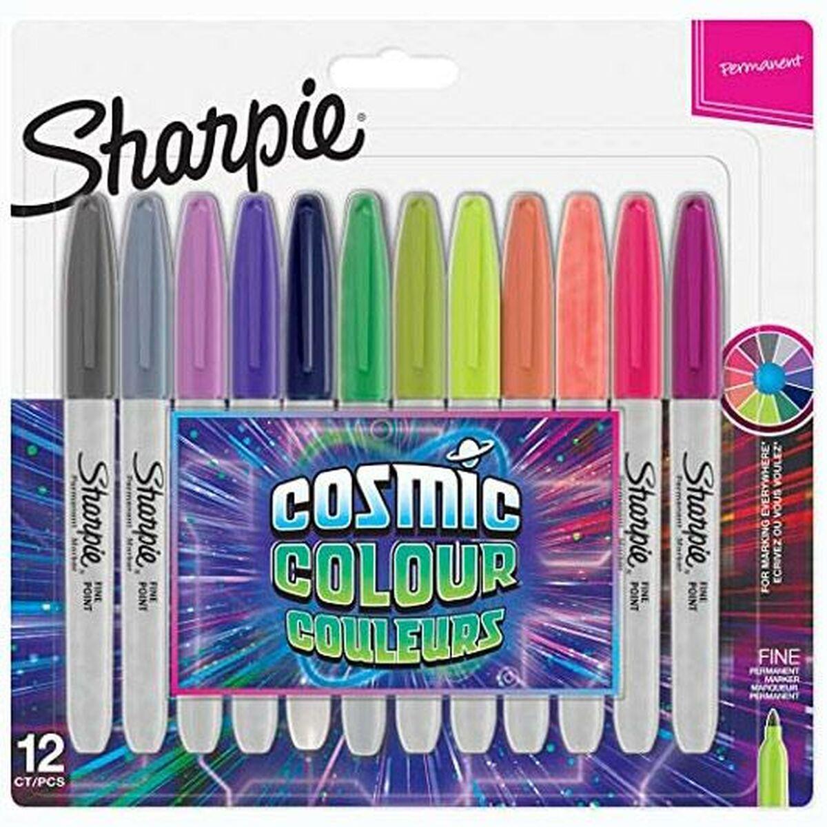 Set de Rotuladores Sharpie Cosmic Multicolor 12 Piezas