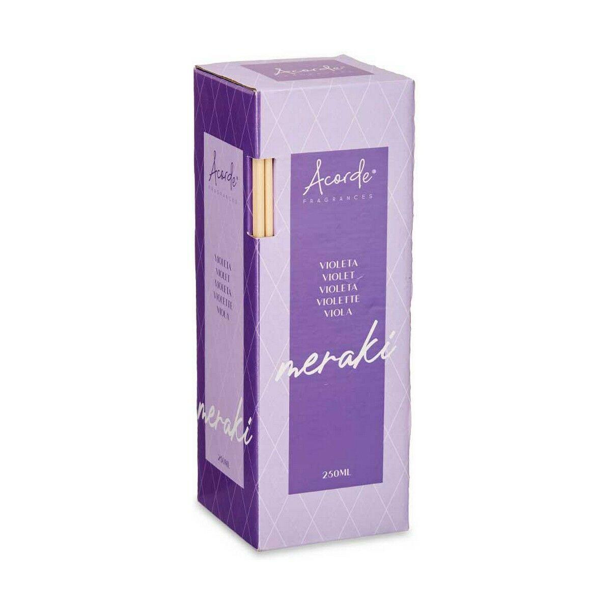 Varitas Perfumadas Acorde 250ML-F Violeta 250 ml (6 Unidades)