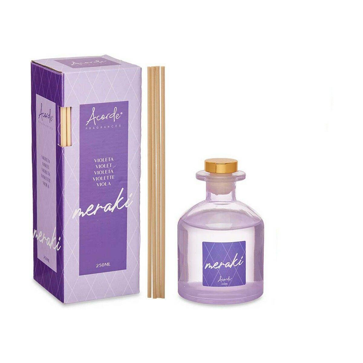 Varitas Perfumadas Acorde 250ML-F Violeta 250 ml (6 Unidades)