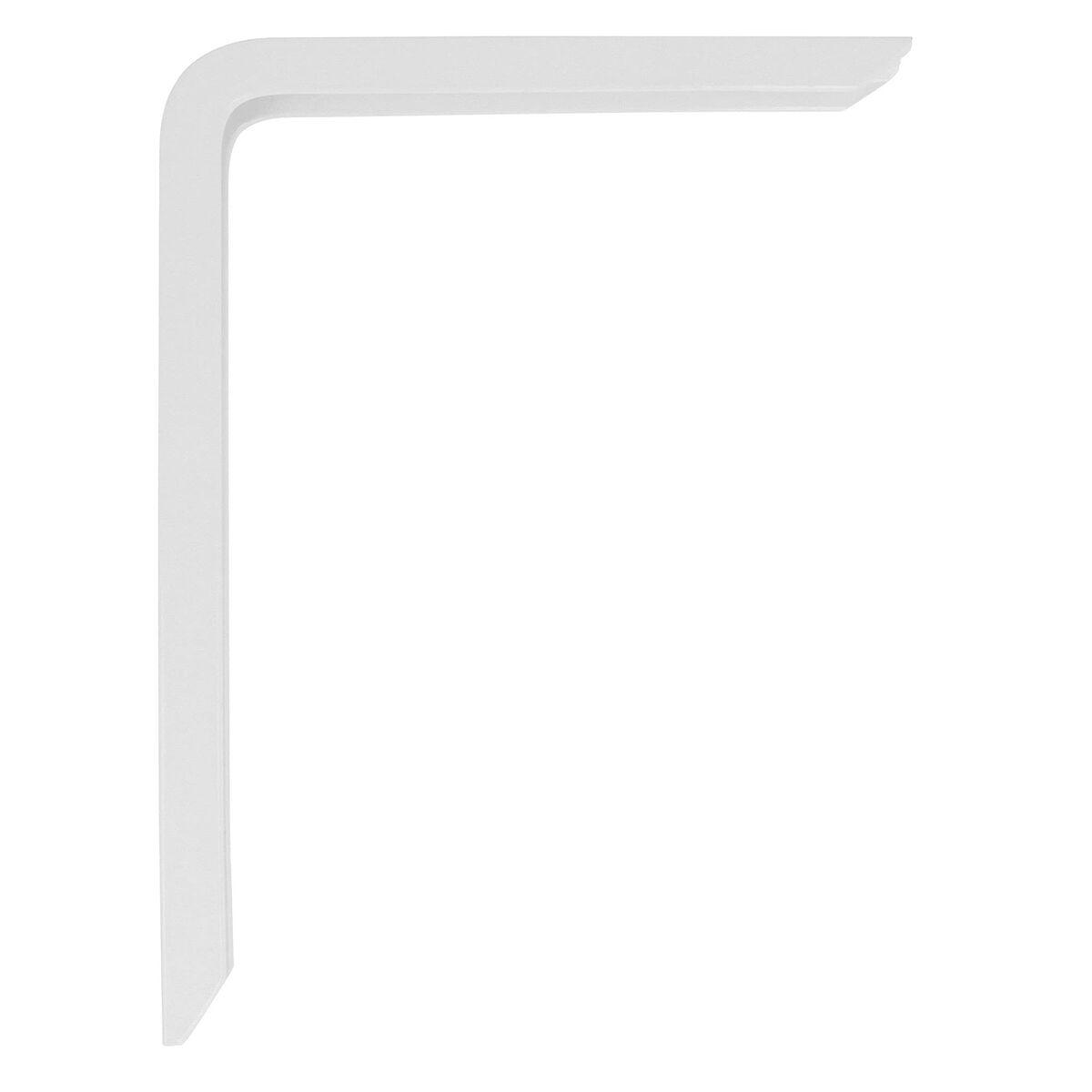 Soporte de Pared AMIG 4plus-21112 Estantes Aluminio Blanco (30 x 20 cm)