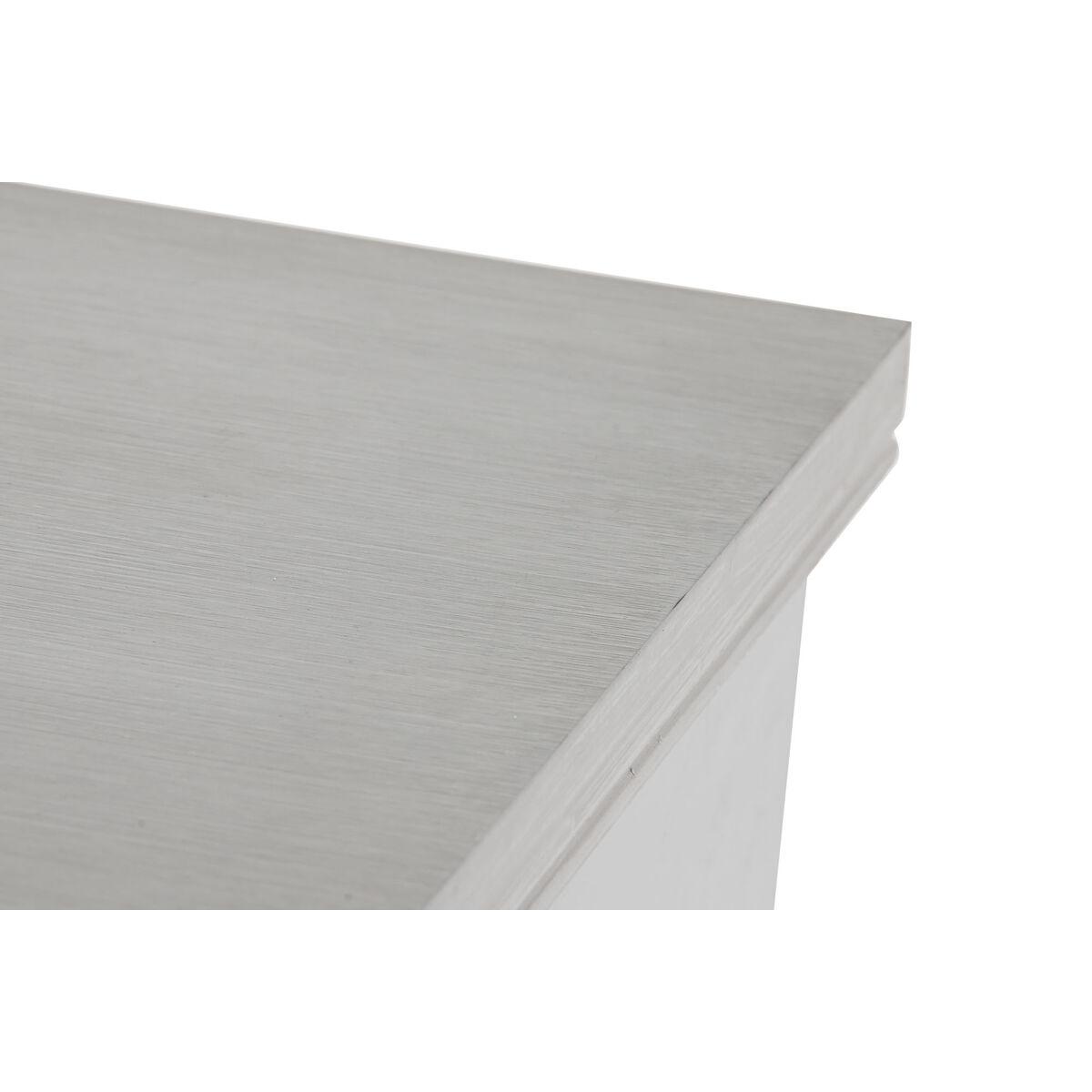 Cajonera DKD Home Decor Gris Madera Blanco Romántico Madera MDF (80 x 42 x 105 cm)