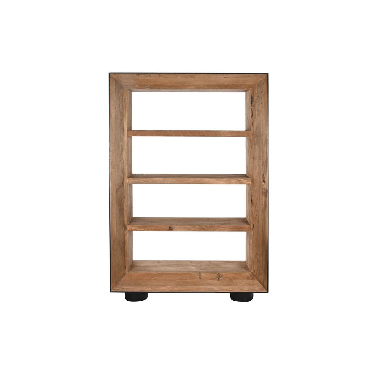 Estantería DKD Home Decor Marrón Negro Pino Madera Reciclada 120 x 48 x 240 cm 120 x 40 x 183 cm