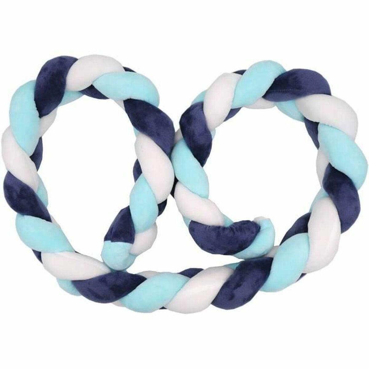 Cojín Babycalin Azul Trenzado (200 cm)