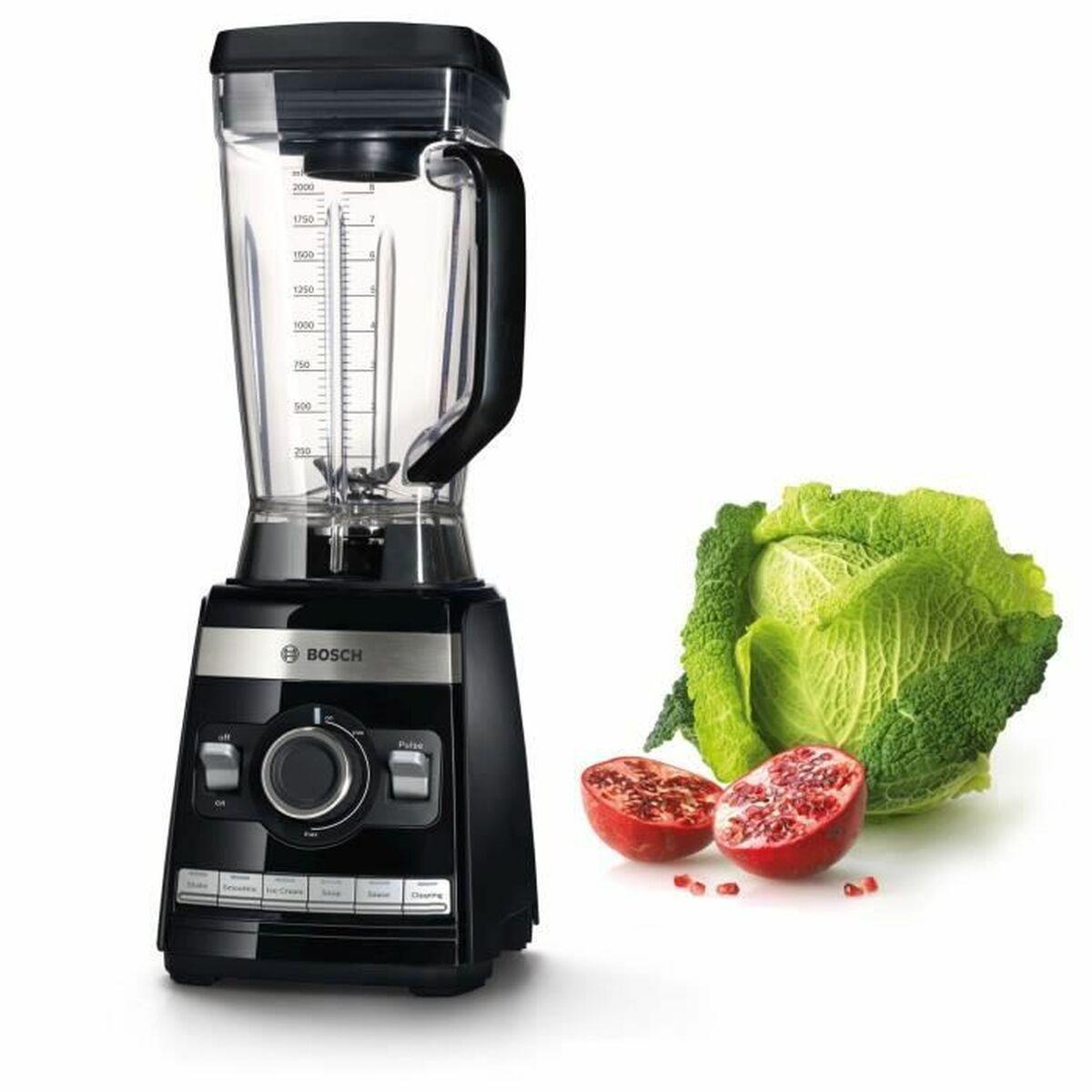 Batidora de Vaso BOSCH MMBH6P6B Negro 1600 W (2 L)