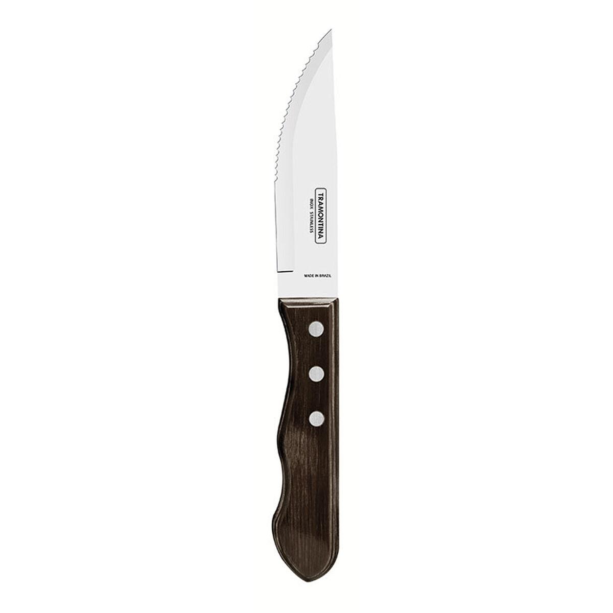 Set de Cuchillos para Carne Tramontina 25 cm Jumbo Polywood Acero Inoxidable 4 Unidades