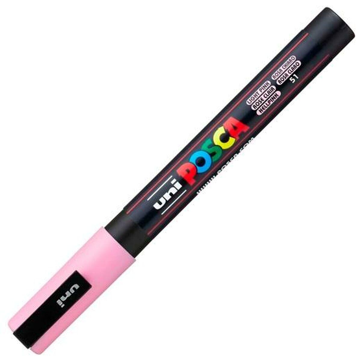 Marcador POSCA PC-3M Rosa claro (6 Unidades)