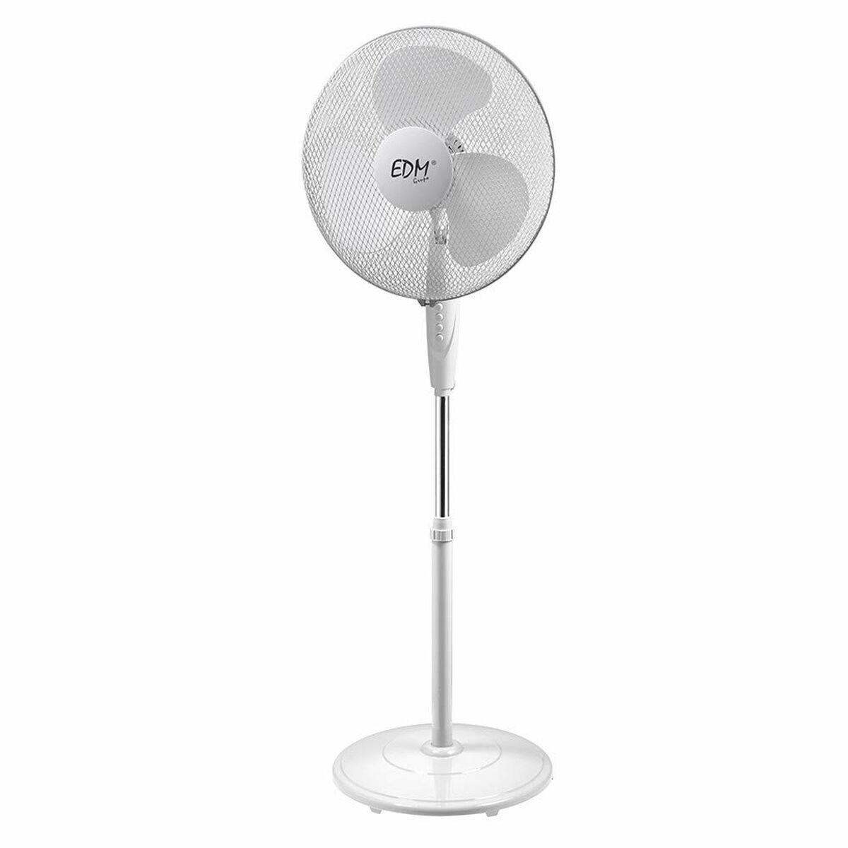 Ventilador de Pie EDM 33510 Blanco 45 W