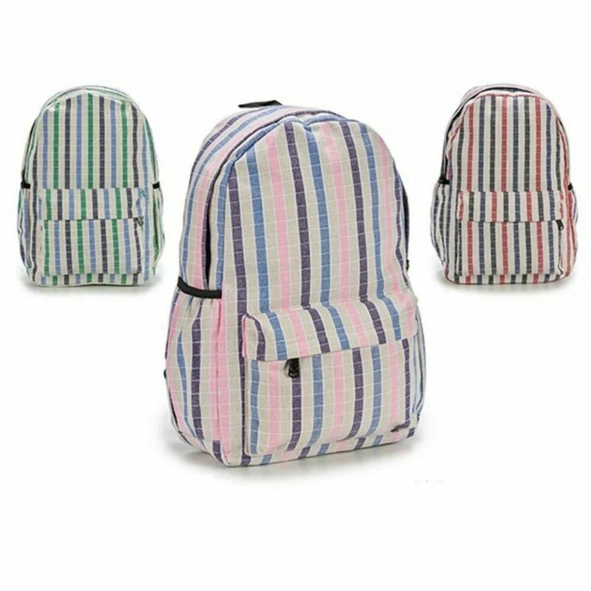Mochila Escolar Pincello AR1903643 Multicolor 13 x 45 x 31 cm Rayas (12 Unidades)