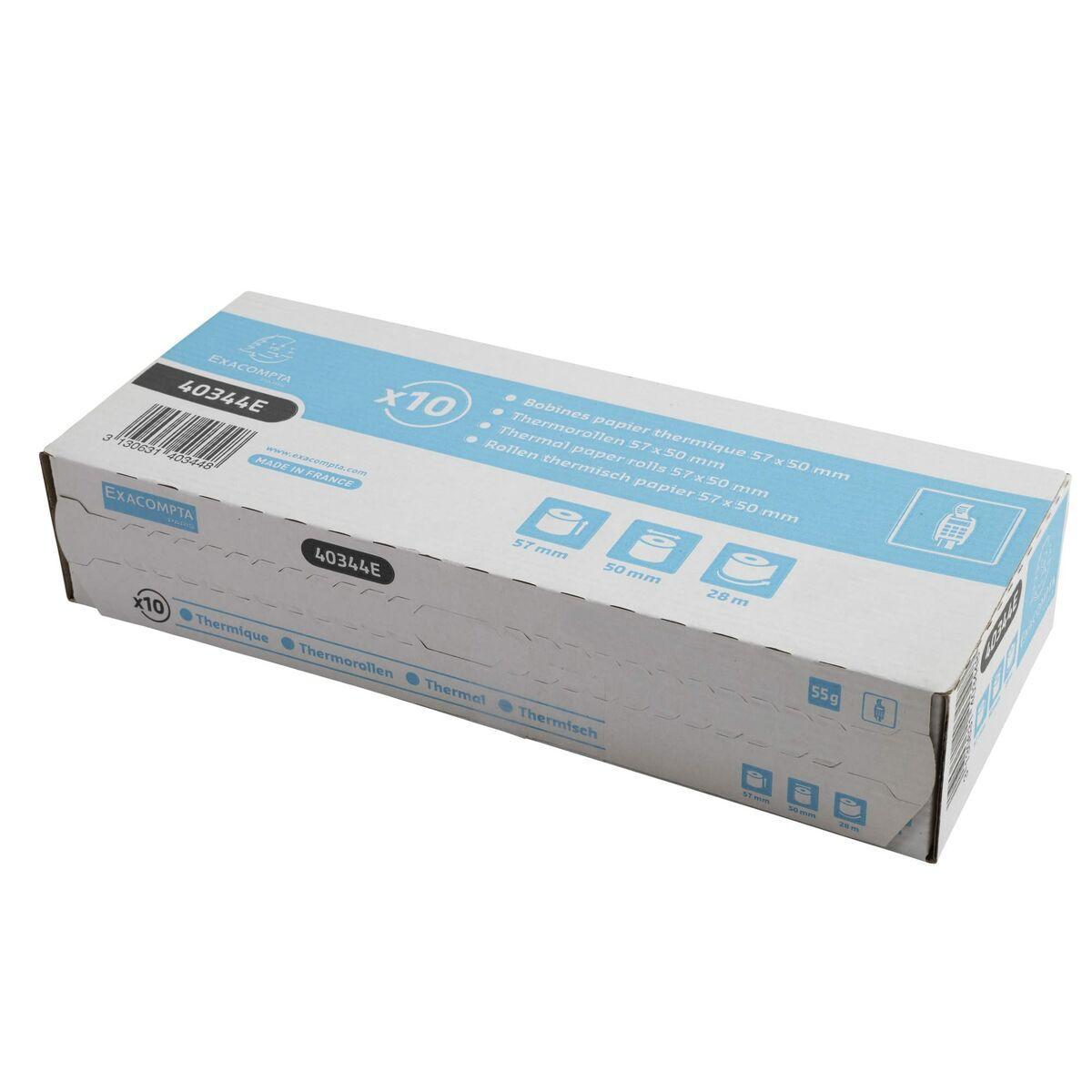 Rollo Papel Térmico Exacompta Blanco (10 Unidades)