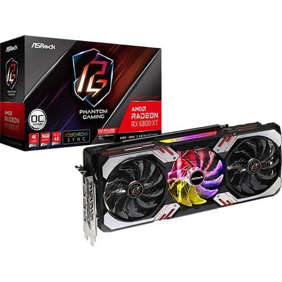 Tarjeta Gráfica Gaming ASRock AMD Radeon RX 6800 XT 16 GB GDDR6