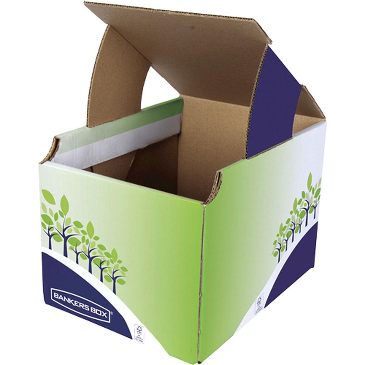 Papelera Fellowes Cartón Reciclado Sobremesa 5 Piezas 16 L