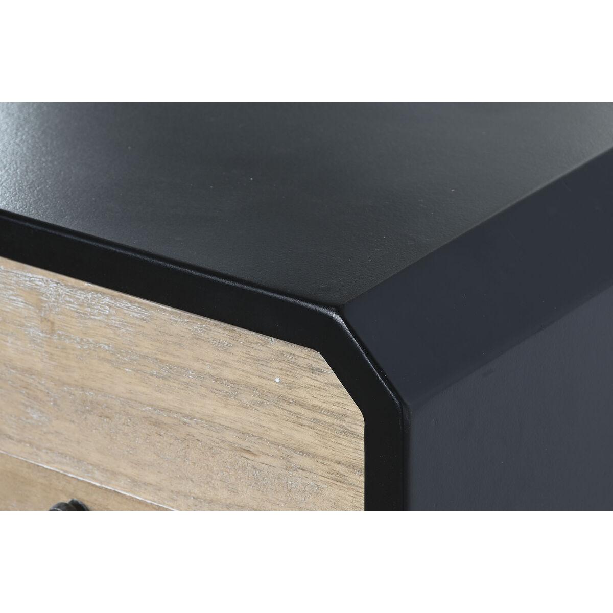 Cajonera DKD Home Decor Negro Madera Moderno (80 x 40 x 79,5 cm)