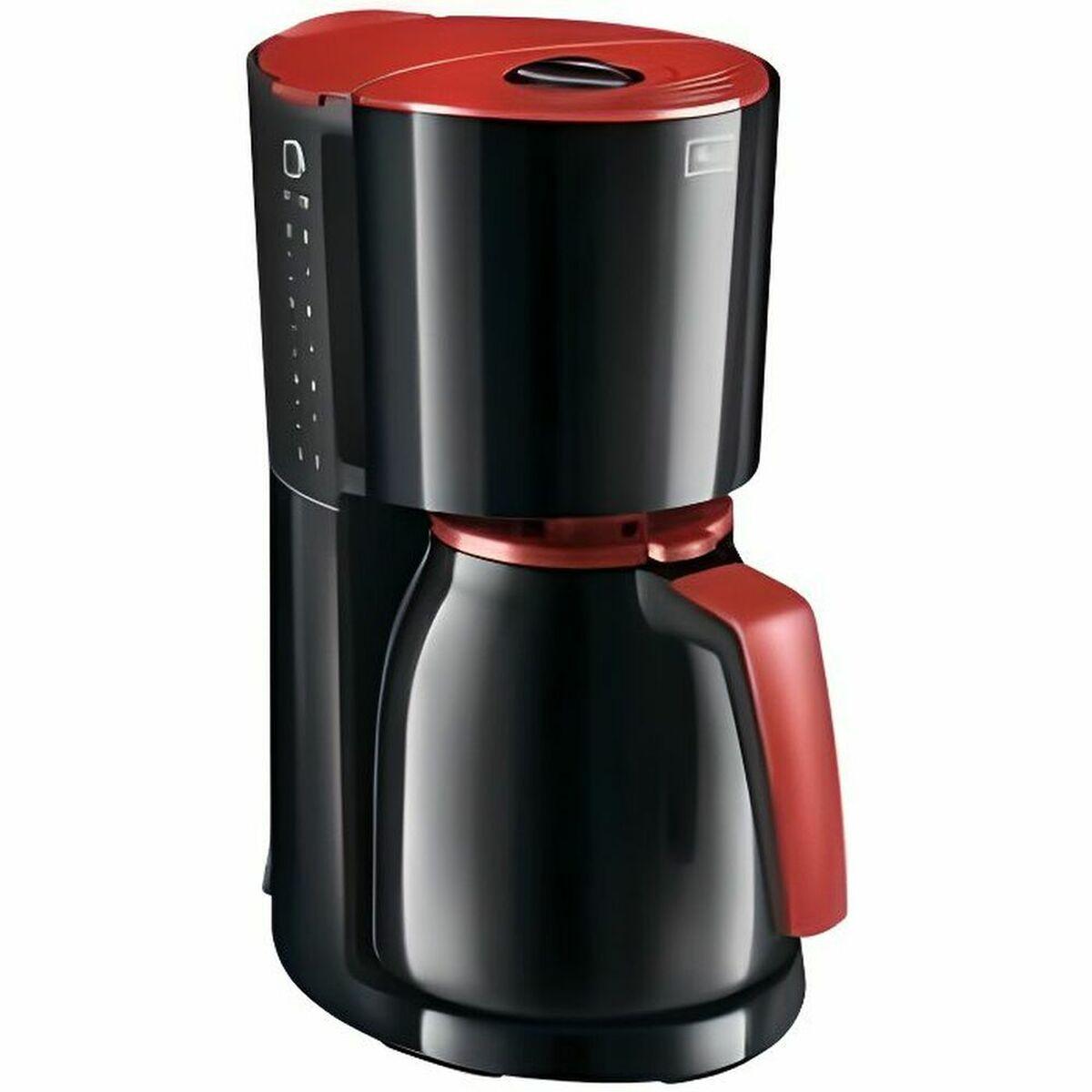 Cafetera de Goteo Melitta Enjoy II Therm 1017-10 schwarz-rot 1000 W Rojo Negro/Rojo 1000 W