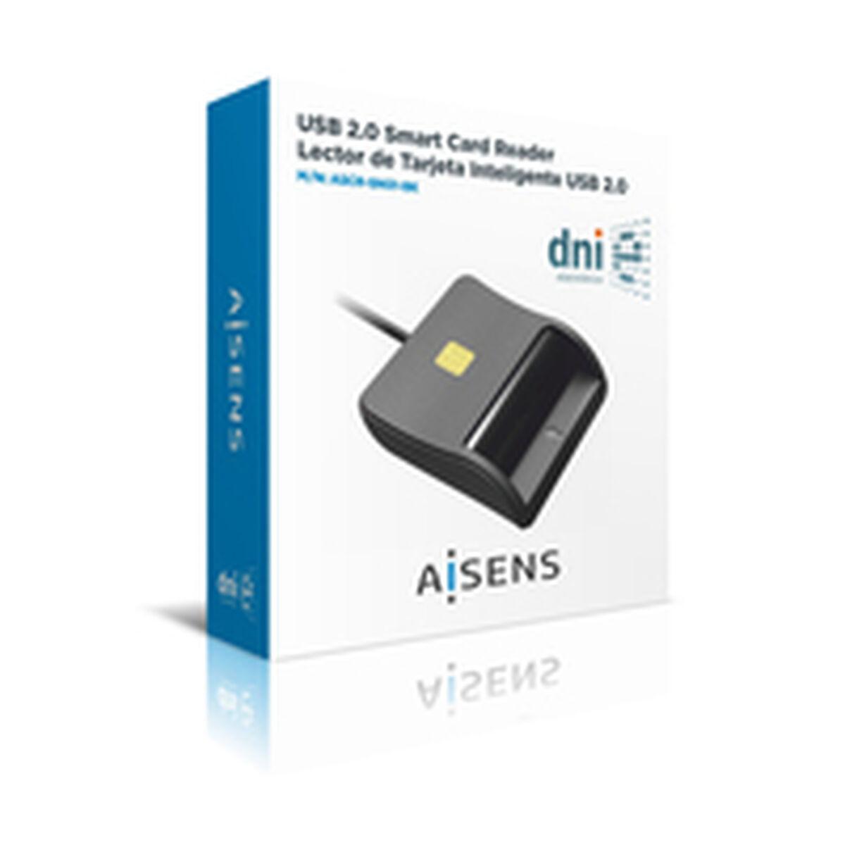 Lector de Tarjetas DNI/SIP Aisens ASCR-SN01-BK Negro