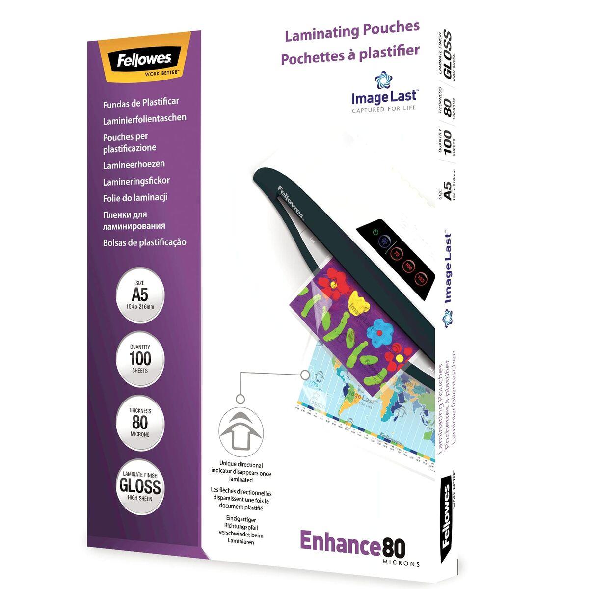 Fundas de plastificar Fellowes ImageLast A5 100 Unidades Transparente A5