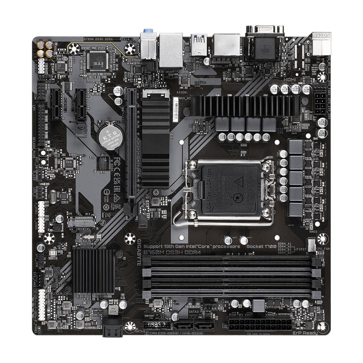 Placa Base Gigabyte B760M DS3H DDR4 Intel B760 LGA 1700