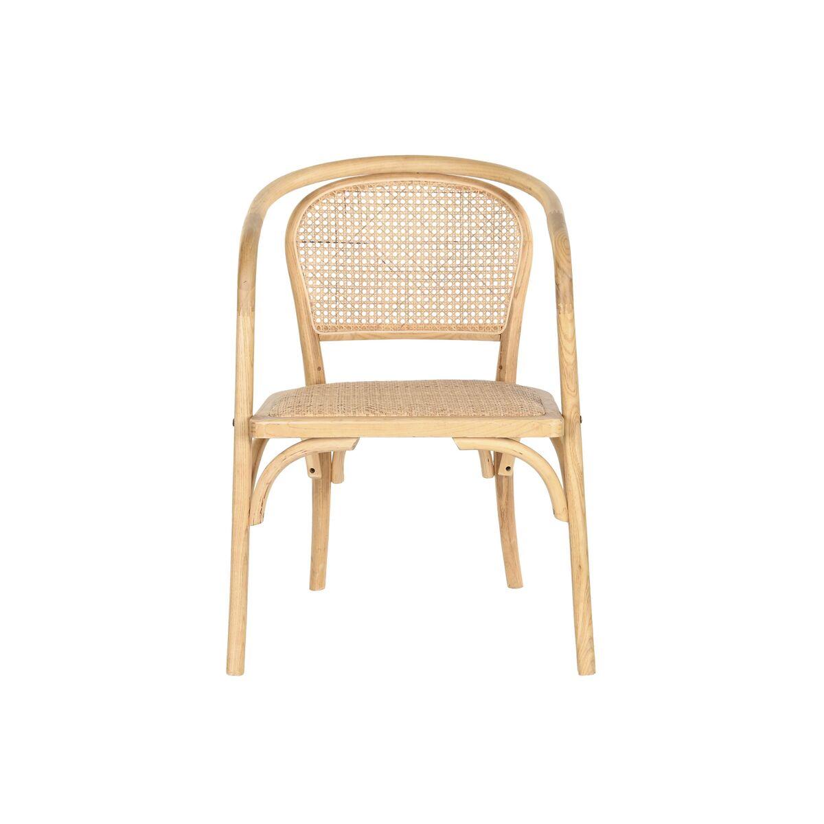 Silla de Comedor DKD Home Decor Natural 53 x 54 x 80 cm