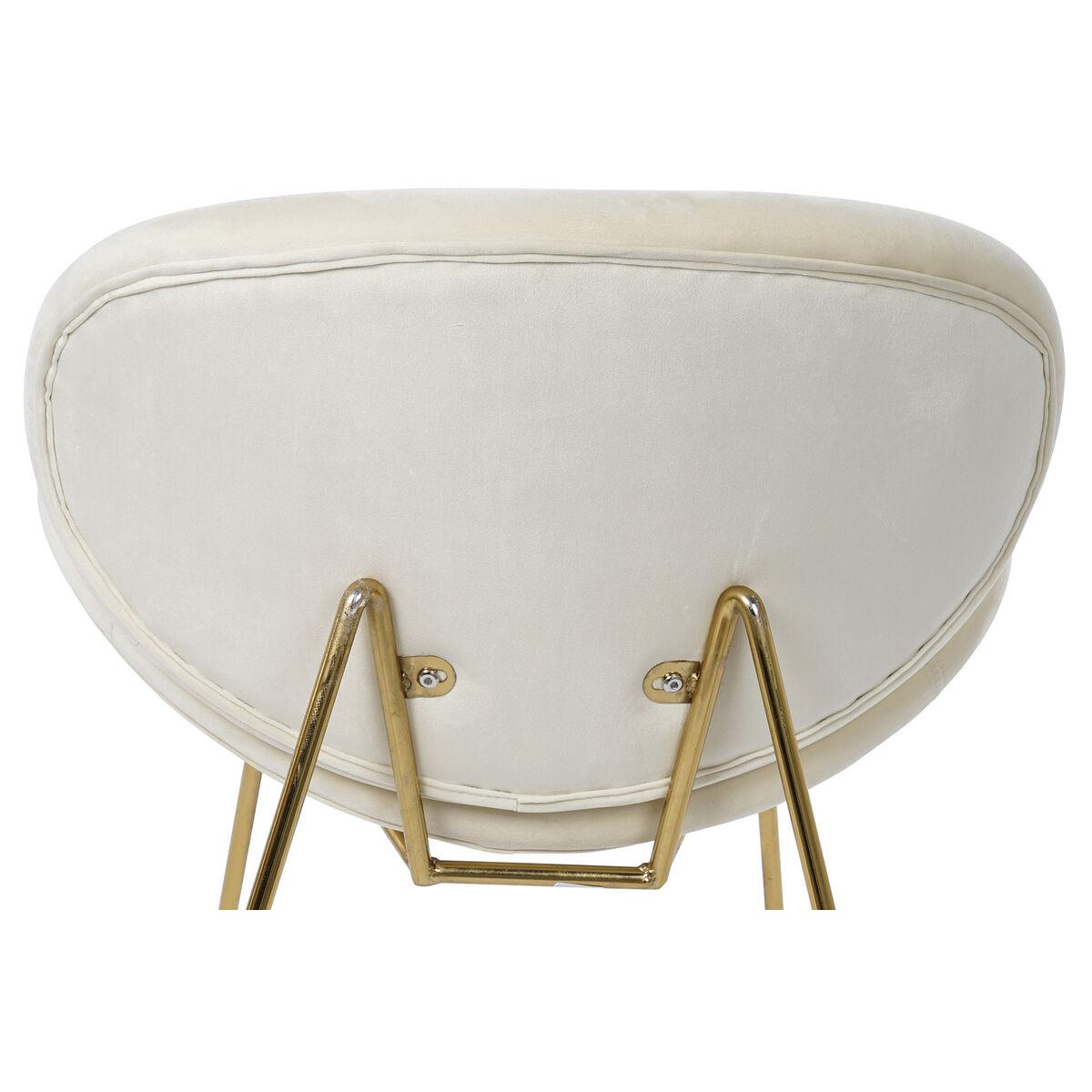 Silla DKD Home Decor Oro Beige Dorado 63 x 57 x 73 cm