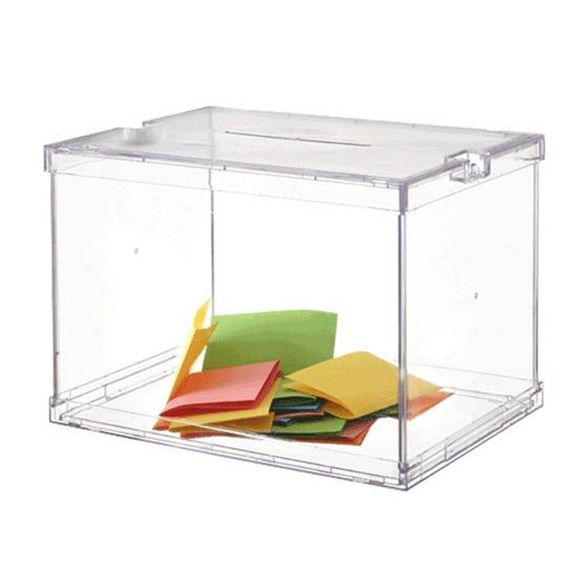 Urna Archivo 2000 Transparente 31 x 44 x 31,5 cm