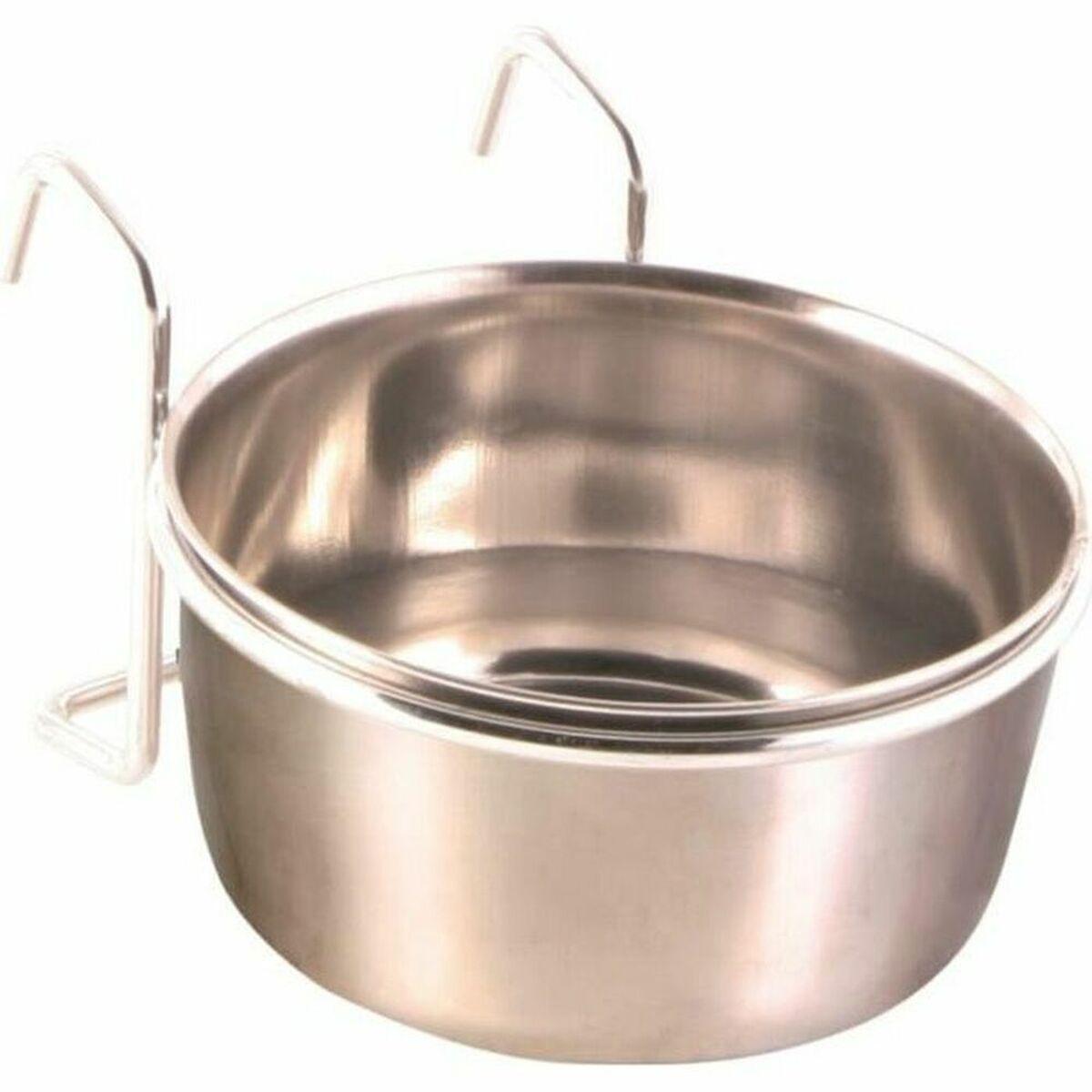 Comedero para Mascotas Trixie Acero Inoxidable 0,3 L Ø 9 cm