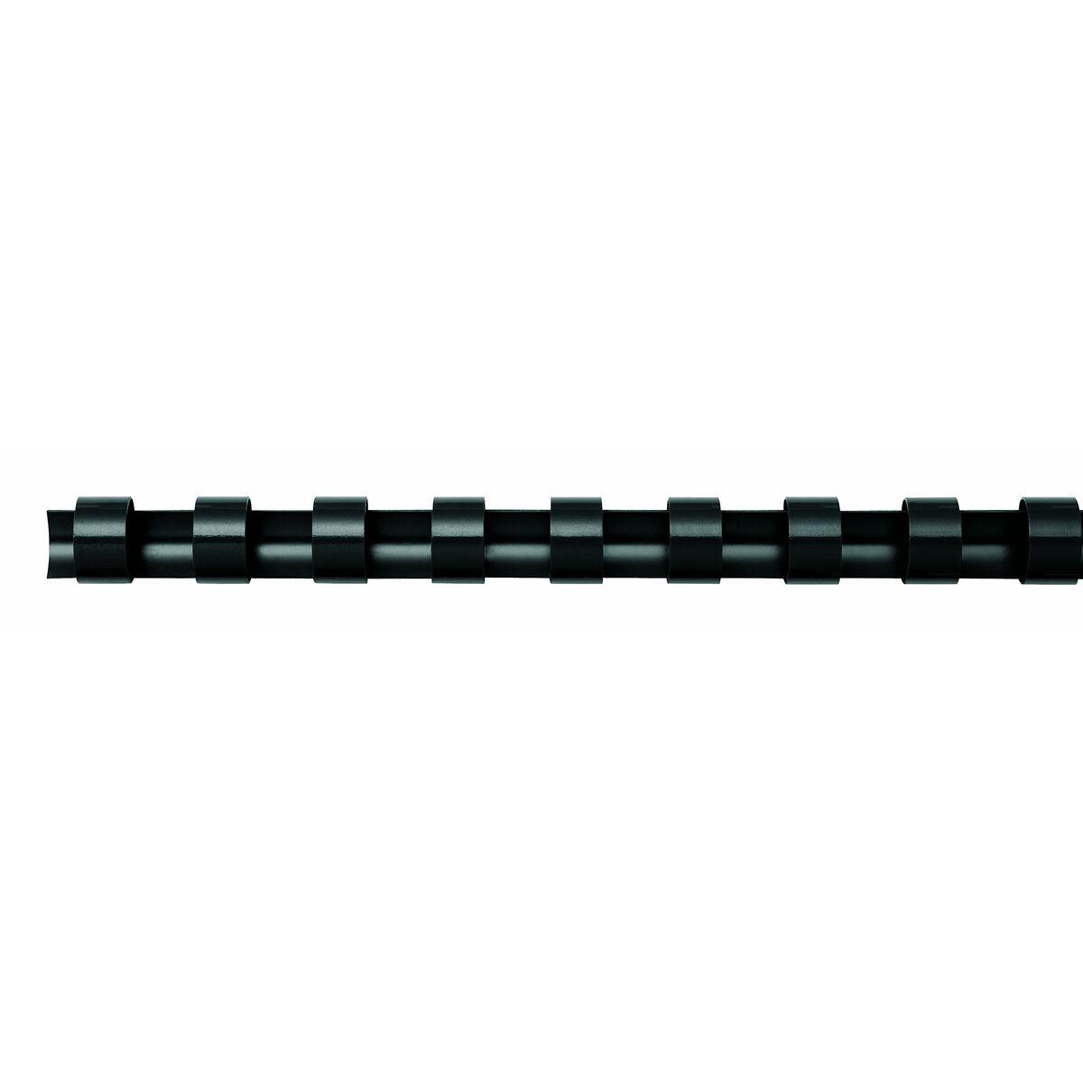 Espirales Fellowes 100 Piezas Encuadernación Negro PVC (Ø 10 mm) (10 Unidades)