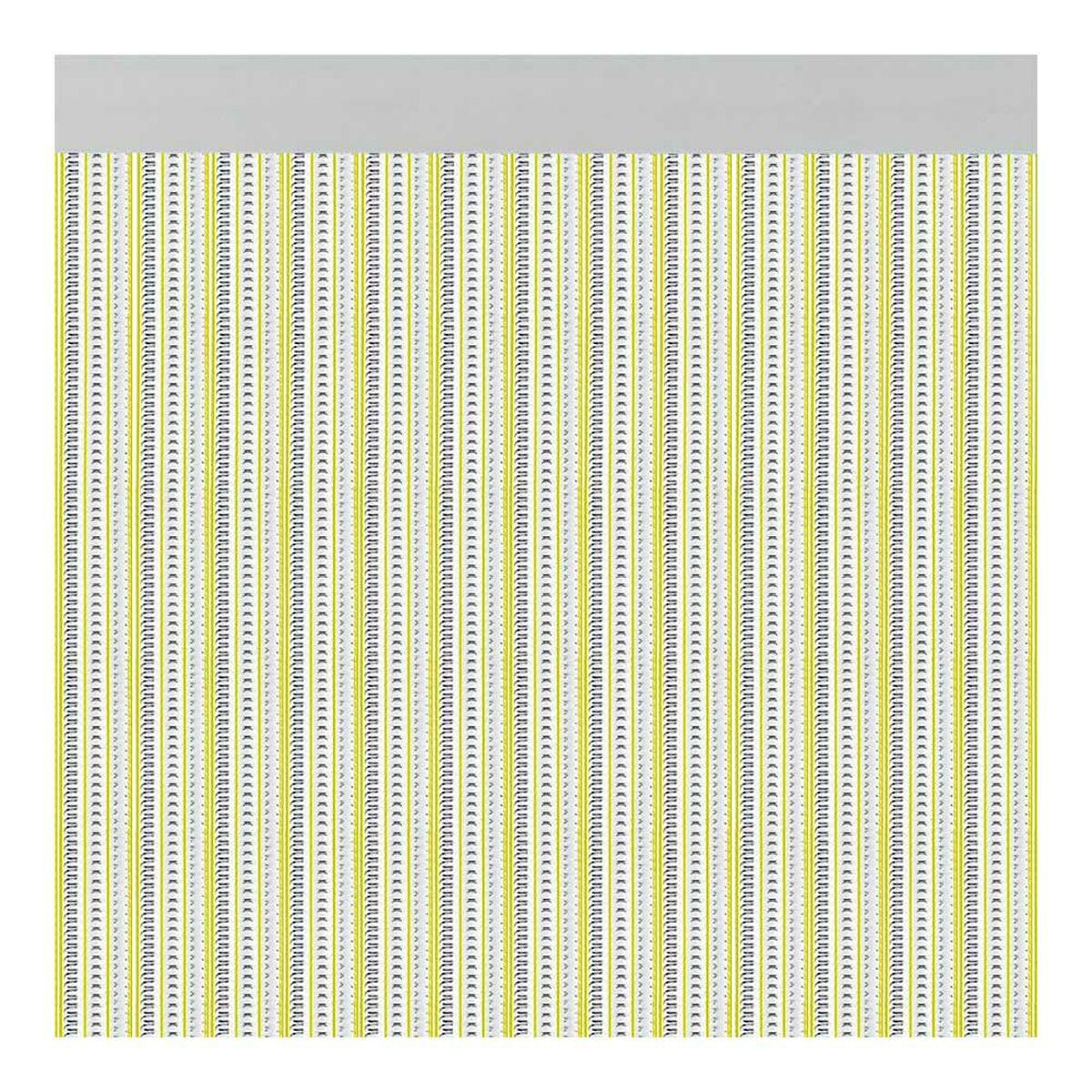 Cortina Acudam Brescia Puertas Amarillo Exterior PVC Aluminio 90 x 210 cm