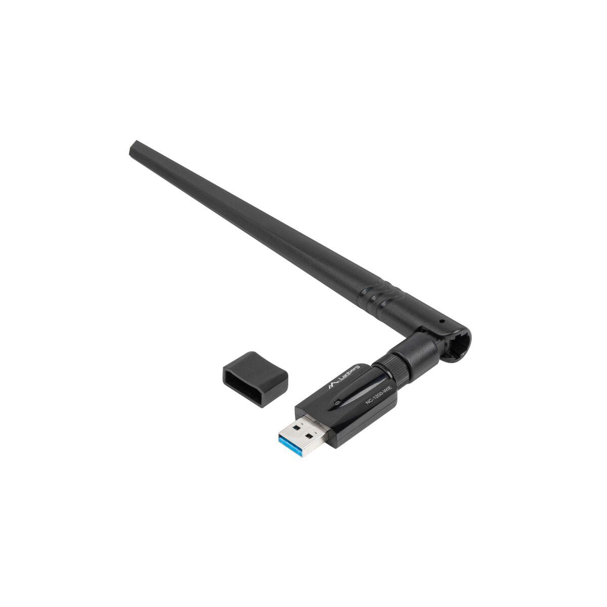 Tarjeta de Red Wifi Lanberg NC-1200-WIE