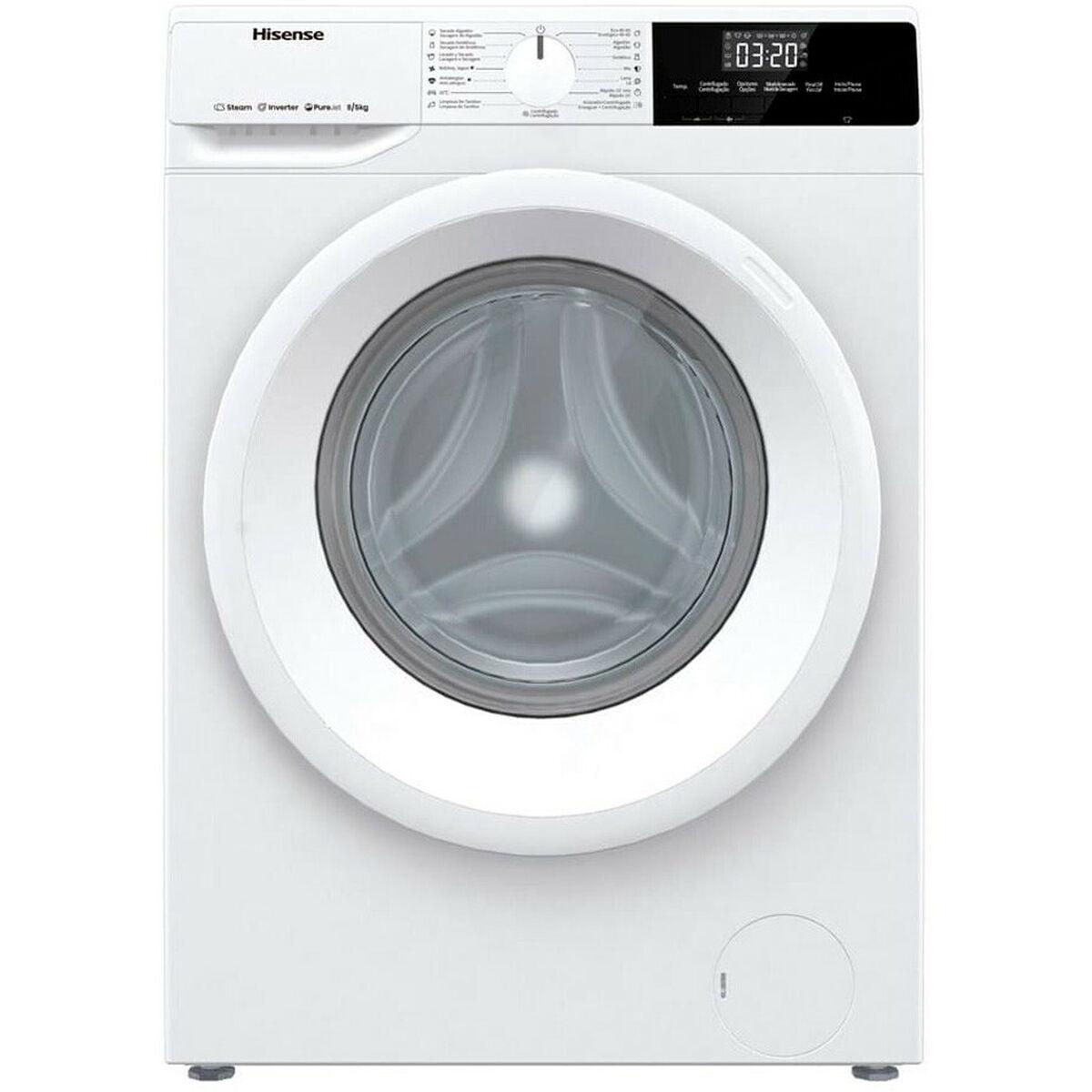 Lavadora - Secadora Hisense WDQE8014EVJM 1400 rpm Blanco