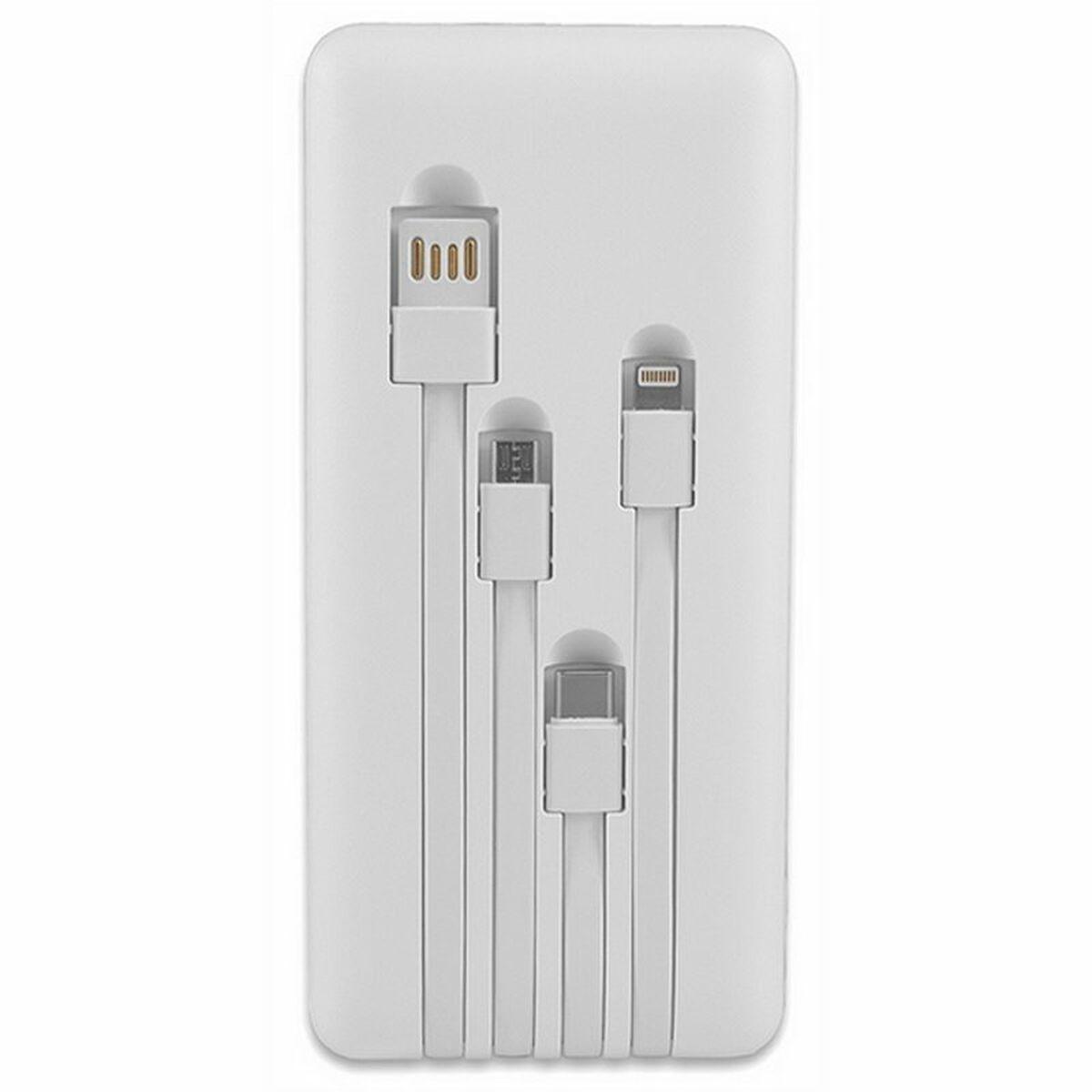 Powerbank CoolBox COO-PB10K-C1 10000 mAh Blanco