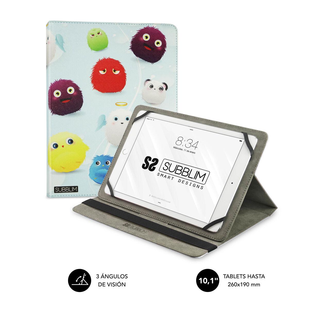 Funda para Tablet Subblim Trendy Furry Multicolor 10,1
