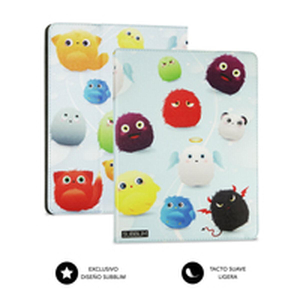 Funda para Tablet Subblim Trendy Furry Multicolor 10,1