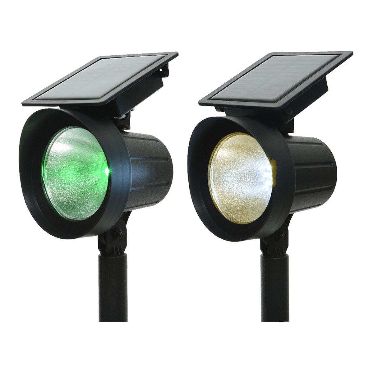 Set de estacas solares de jardín Lumineo 25 lm 13 x 11 x 42,5 cm Solar Proyector LED RGB