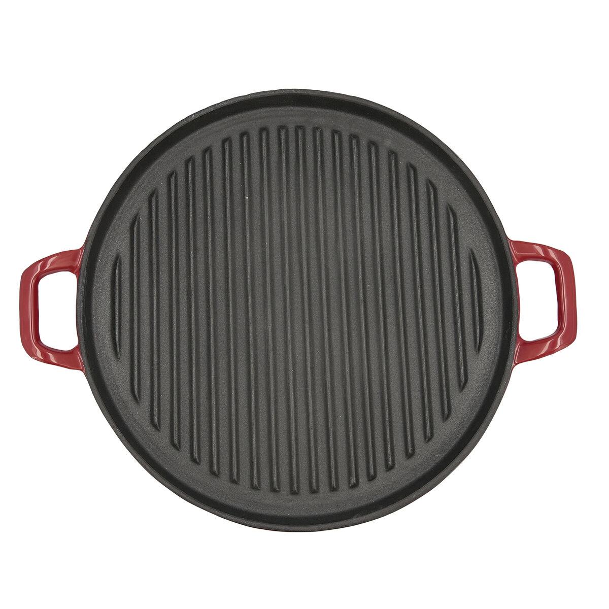 Asadora Bidasoa   Hierro Fundido 32 cm Rojo