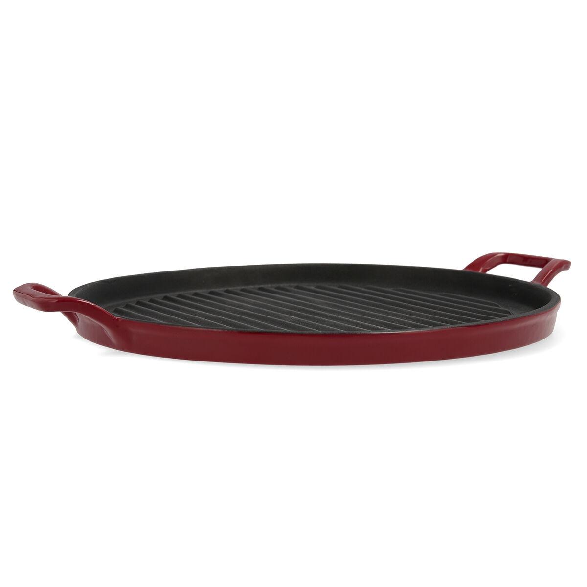 Asadora Bidasoa   Hierro Fundido 32 cm Rojo