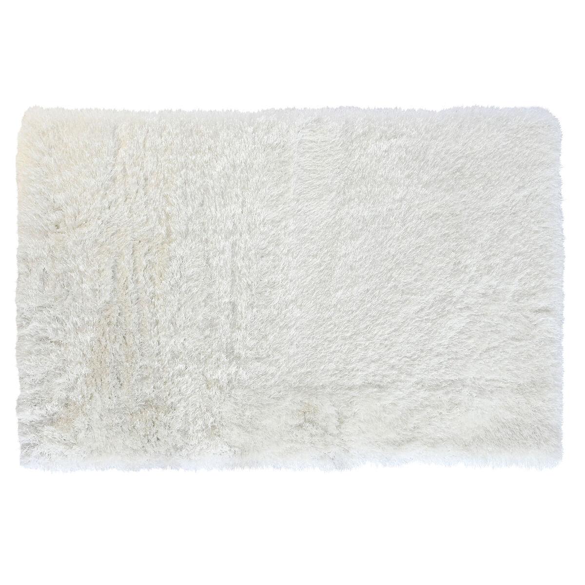 Alfombra DKD Home Decor Poliéster Marfil Seda 160 x 230 x 8 cm