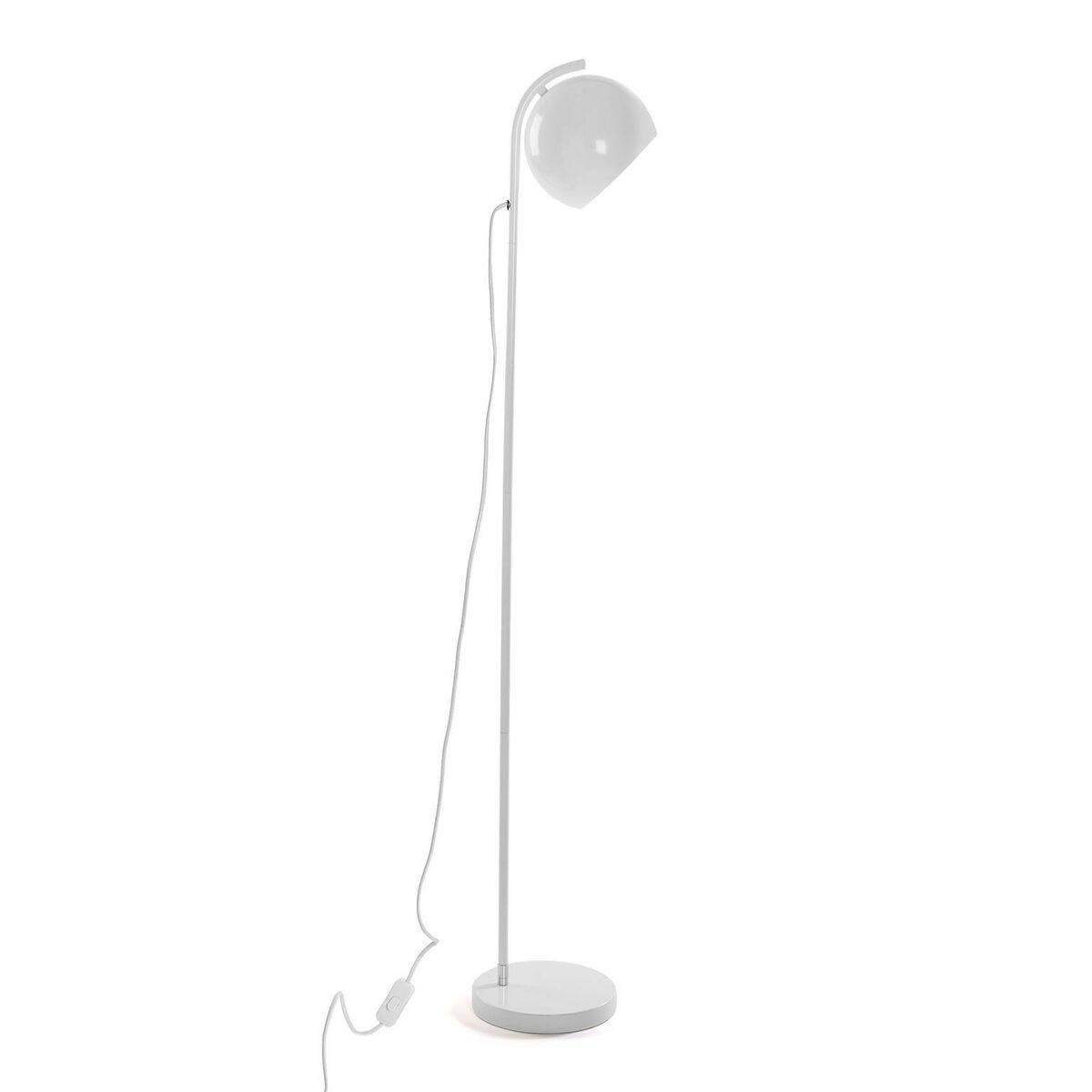 Lámpara de Pie Versa Dale Blanco 20 x 127,6 x 22,2 cm Metal