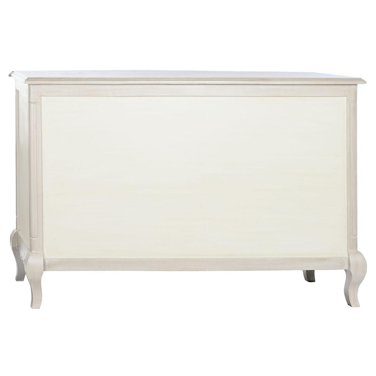 Cajonera DKD Home Decor 140 x 50 x 90 cm Crema Madera de mango Madera MDF