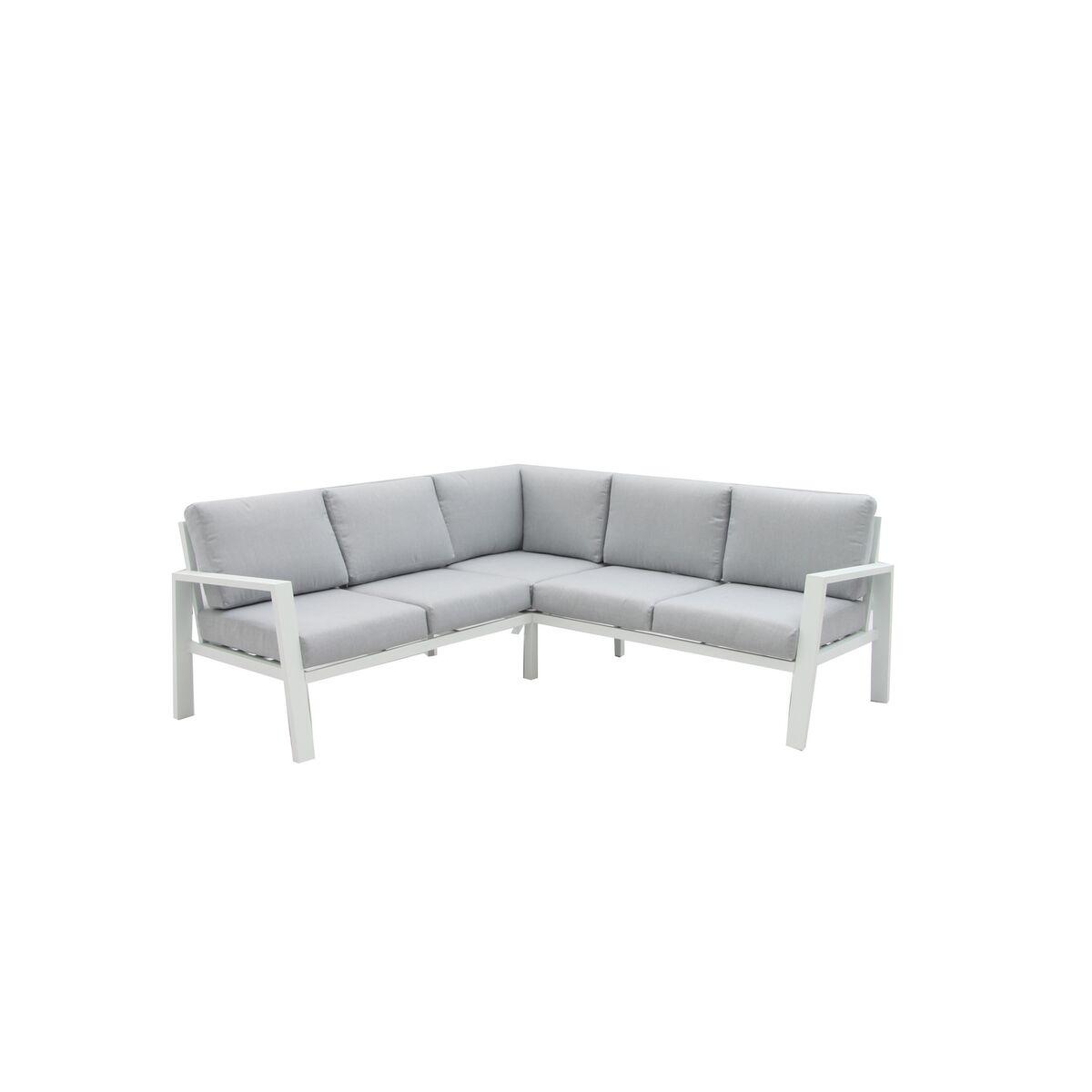 Sofá de Jardín Thais Blanco 195 x 195 x 73,6 cm