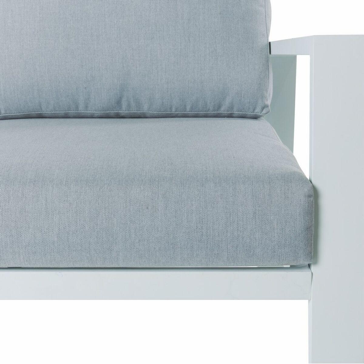 Sofá de Jardín Thais Blanco 195 x 195 x 73,6 cm