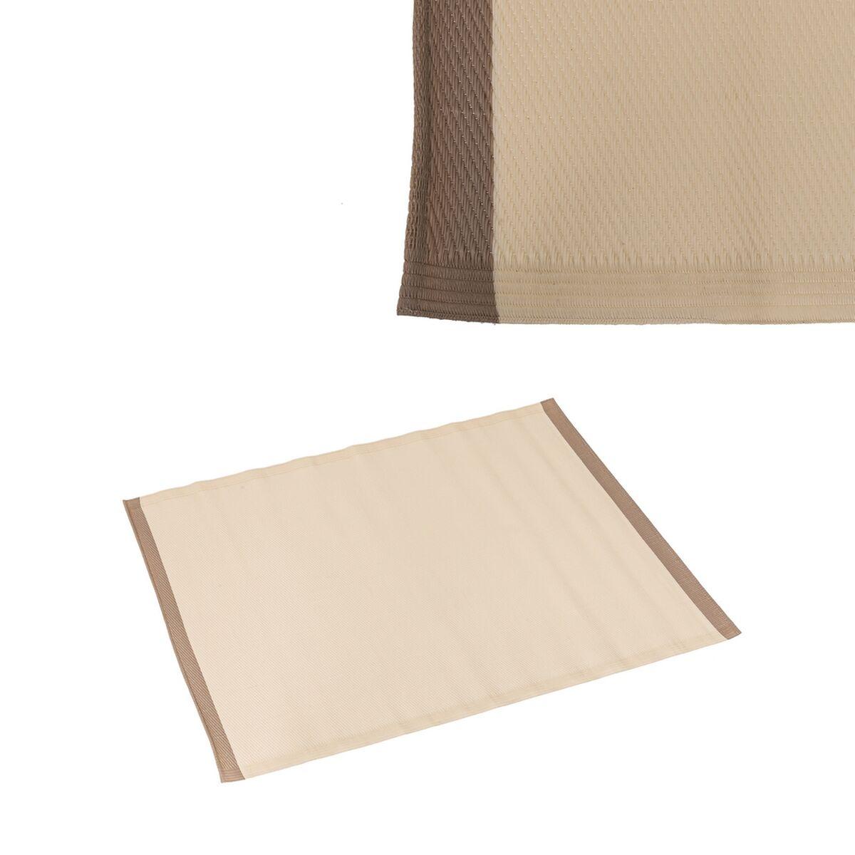 Alfombra de Exterior Andros Beige Marrón Polipropileno