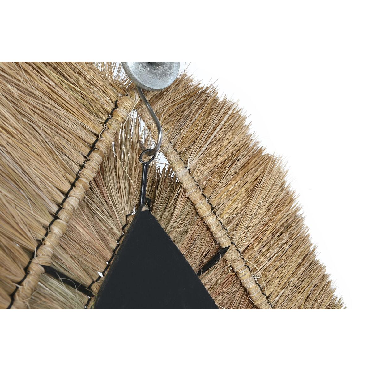 Espejo de pared DKD Home Decor 62 x 5 x 80 cm Natural Lágrima Jute
